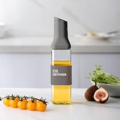 Glass Oil Dispenser Bottle 500 ML For Kitchen