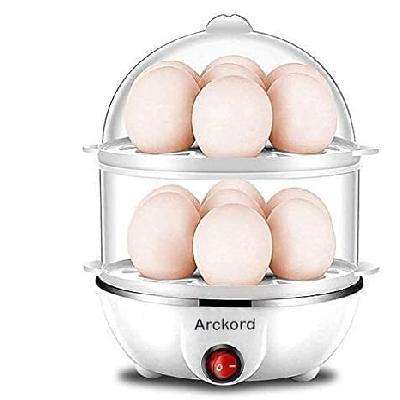 Multi Function Electric 2 Layer Egg Boiler Cooker 