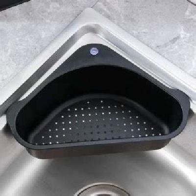 Plastic Triangle Shape Sink Storage Rack