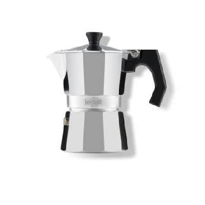 Qolixs White and Sillver Moka Coffee Pot Hot Flask