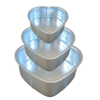 Set of 3 Heart Shape Cake Moulds