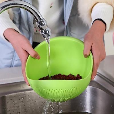 Multi-Function with Integrated Colander Mixing Rice Washing Bowl