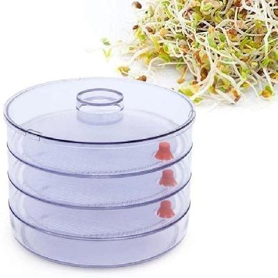 070 Plastic 4 Compartment Sprout Maker