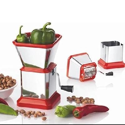 HINIRY ENTERPRISE 0084 STAINLESS STEEL VEGETABLE CUTTER CHOPPER (CHILLY CUTTER)