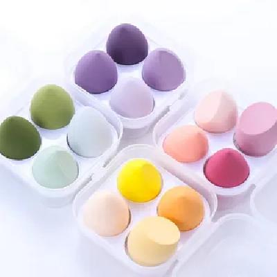 Makeup Round Beauty Sponge - Set of 8