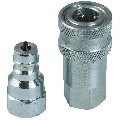 Quick coupling set