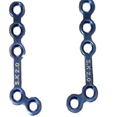 Titanium L Shape Bone Plates1200 Oblique