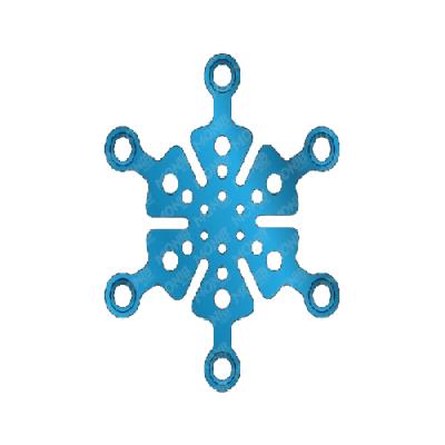 Titanium Mini Burr Hole Bone Plates