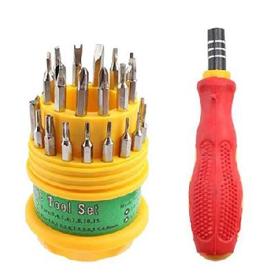 Mega 31 Pcs Precision Screw Driver Set
