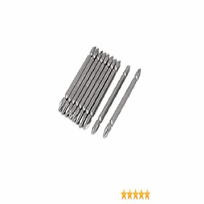 Mega 4x50 mm PH2-PH2 double end bits chrome