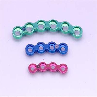 Mini Bone Orbital Plate. Maxillofacial Implant.