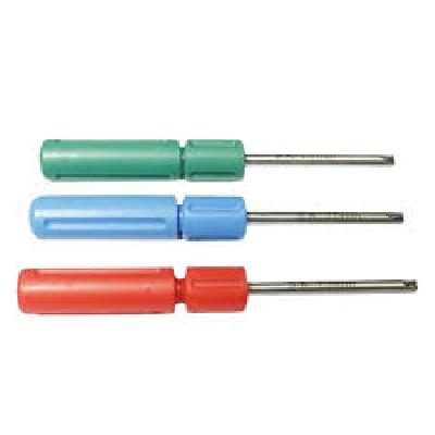 Self Holding Screw Driver with Aluminium handle for single slot screws