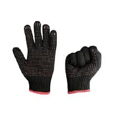 Safety Hand Gloves Dotted