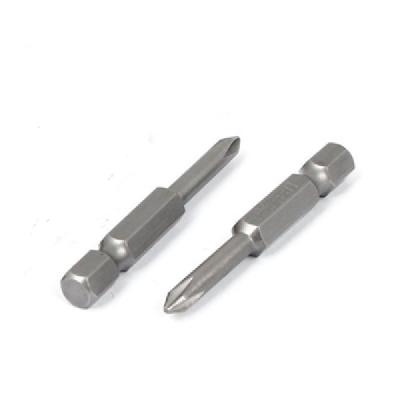 1/4 inches Dr. Shank 50mm Long Single Ended Screwdriver Bit Ph1
