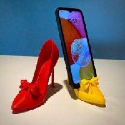 3D High Heel Shoes Model Stand Phone Holder