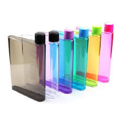 420ml Portable Stylish A5 Notebook Flat Bottle