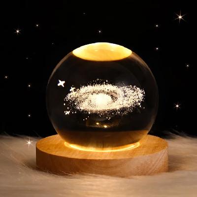 CRYSTAL BALL LAMP