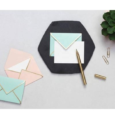 Designer Gold Foil Envelope