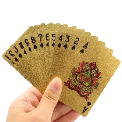Gold Plated Playing Cards