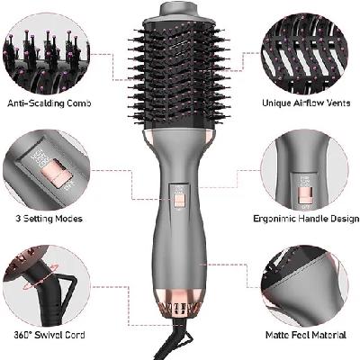 Men Beard Straightener Hair Comb Quick Hair Styler