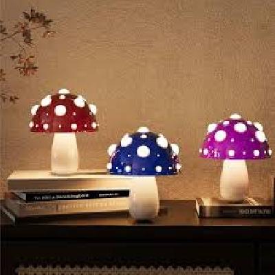 Mushroom Night Wall Lamp