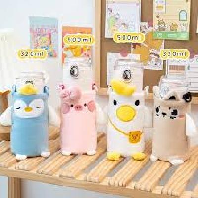 Pig Shaped Water Bottle For Kids