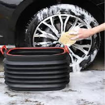 Universal Auto Car Foldable 4L Storage Bucket Trash Bin Organizer Storage Box Car Trash Can Rubbish