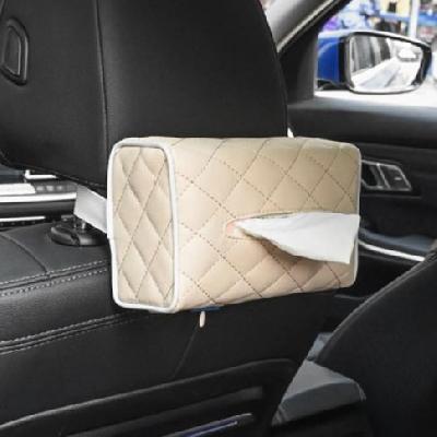 Universal Creative Car Sun Visor Tissue Box Slide Cover