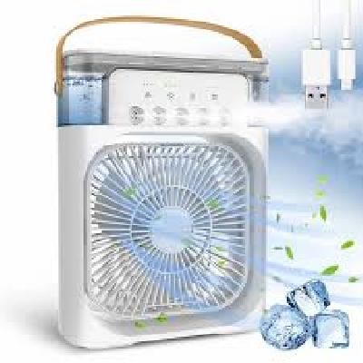 USB Perfume Turbine Fan Air Conditioner Mini Laptop Desk