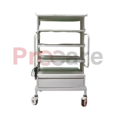 Hospitime Laparoscopy / Monitor Trolley