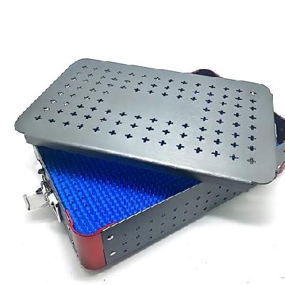 Hospitime Micro Instrument Sterilizing Box With Silicon Mat