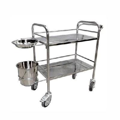 Hospitime SS Dressing Trolley