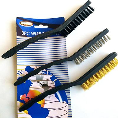 3 Pc Mini Wire Brush Set