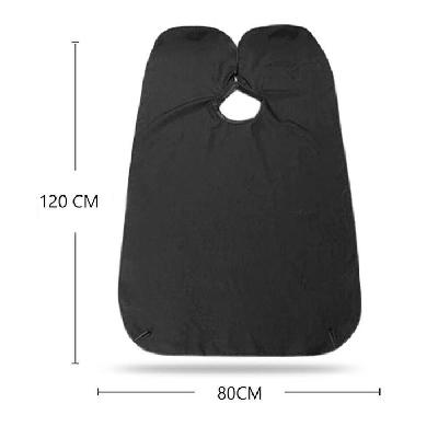 Black Beard Apron Hair Clippings Catcher Grooming Bib