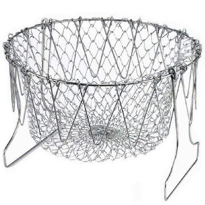 Chef Basket Foldable Strainer Kitchen Tool
