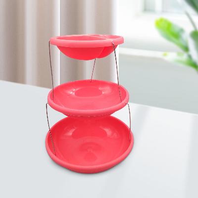 Foldable Fruit Plate 3 In 1