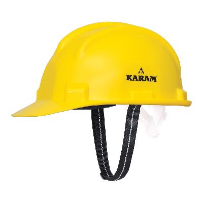 Industrial Yellow Safety Helmets