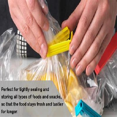 Plastic Food Snack Bag Pouch Clip Sealer