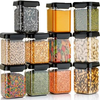 Plastic Kitchen Storage Container Set