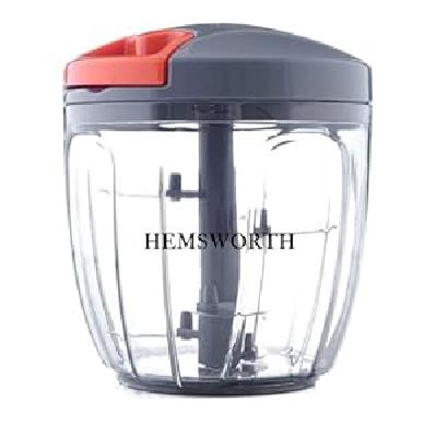 Plastic Vegetable Chopper 900 ml, 6 blade