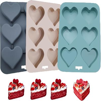 Silicone Heart Shape Muffin Molds