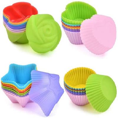 Silicone Muffin Molds