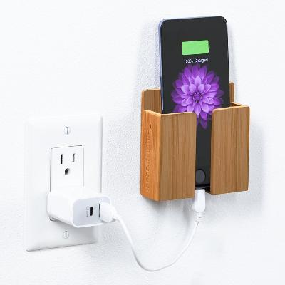 Wall Holder for Phone Charging Stand Mobile with Holder