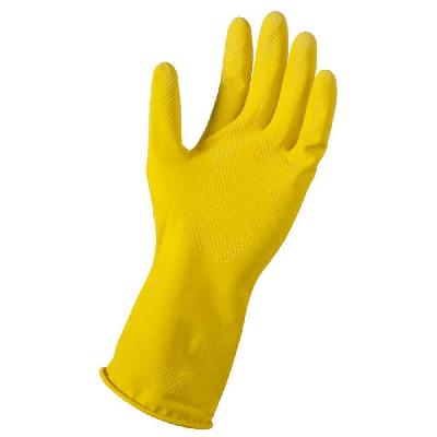 Yellow Rubber Hand Gloves