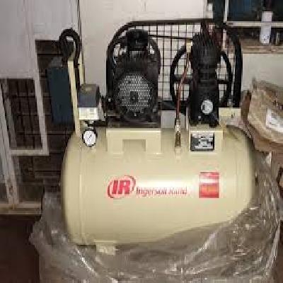 Ingersoll Rand T30 Air Compressor - Electric Motor Driven Tank Mounted Compressor Package - 15HP