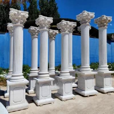 Thermocol Carving Pillar