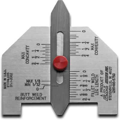 Adjustable Fillet Weld Gauge