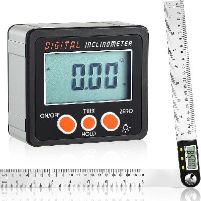 Digital Protractor or Digital Inclinometer