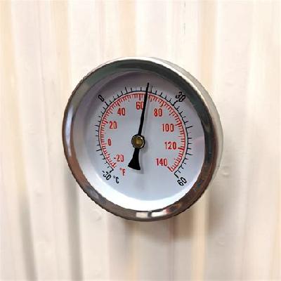 Dual Magnetic Surface Thermometer