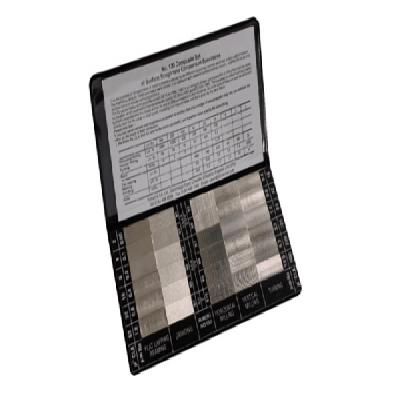 Rubert Roughness Comparison Specimens Chart